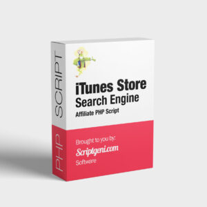 iTunes Store Search Engine Affiliate PHP Script